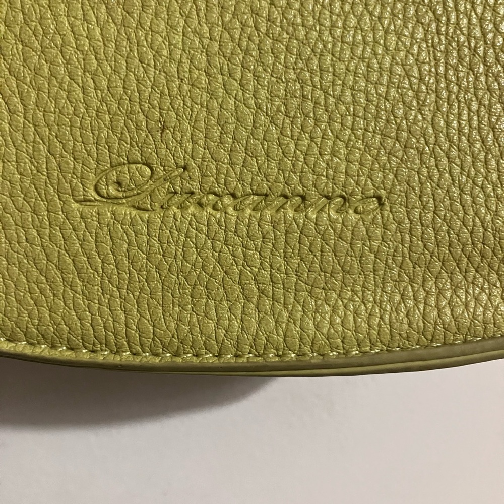 IMAN Olive Leather Women's Bag